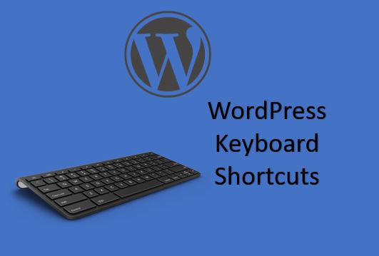 Keyboard shortcuts for WordPress