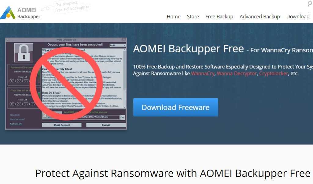 free AOMEI Backupper Professional 7.3.0