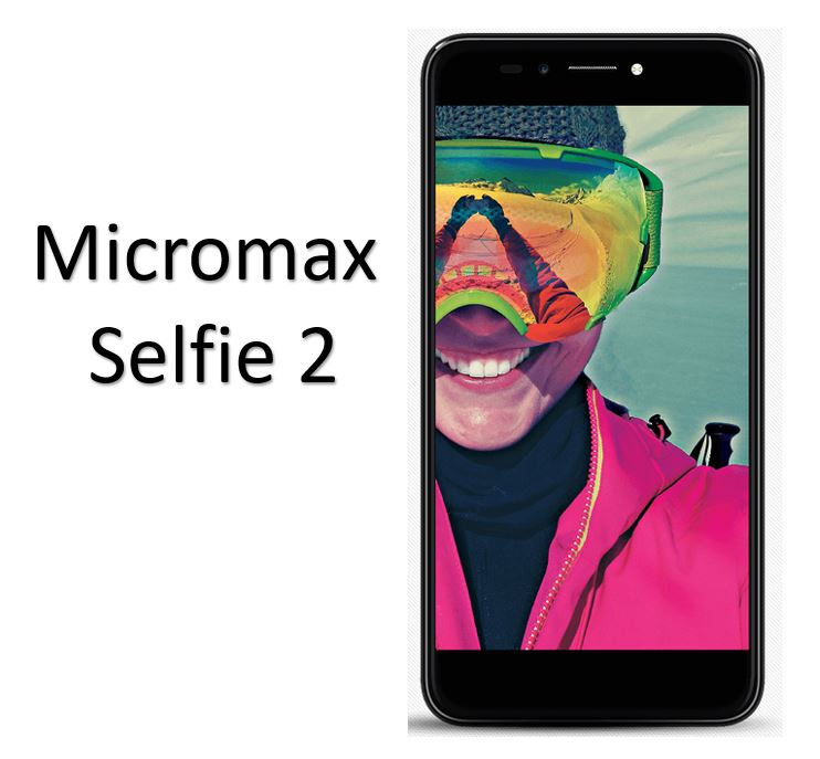 Micromax Selfie 2 front flash phone