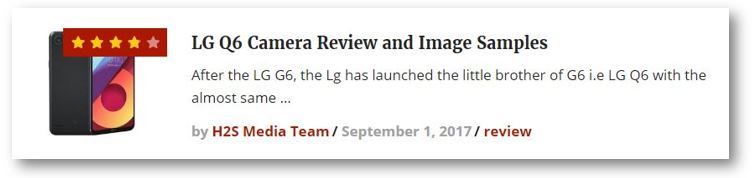 LG Q6 camera review
