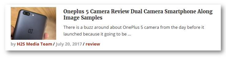 OnepLus 5 camera review