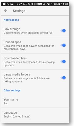 Files Go File manager Android App