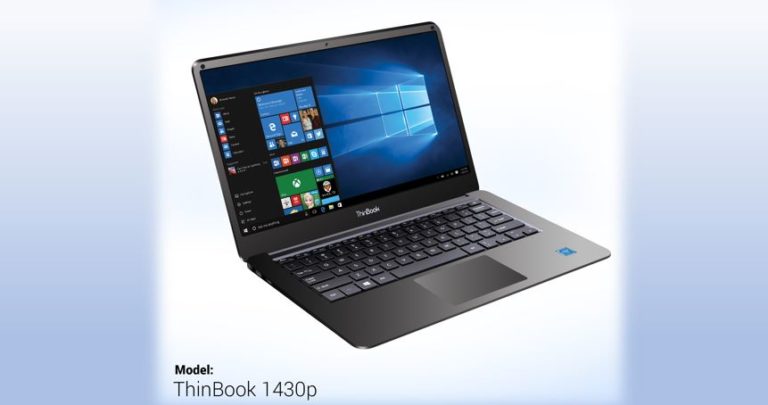 RDP unveils ThinBook 1430p 14.1 inch Laptop with Windows 10 Pro preloaded