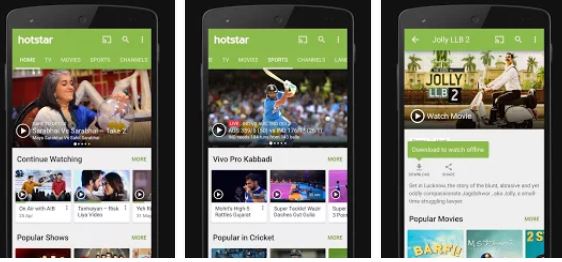 Hotstar entertaining app google