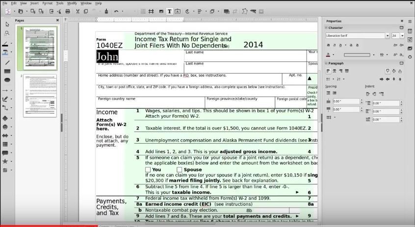 mac edit pdf forms