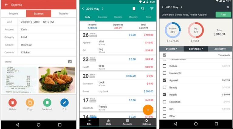 best app to track monthly expenses