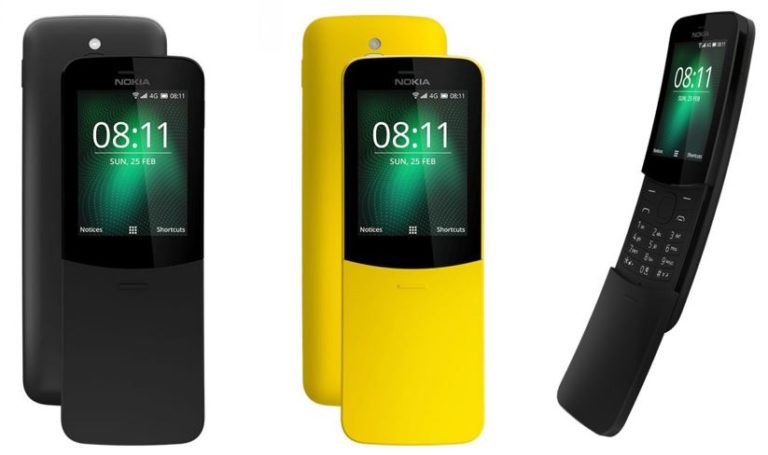 Nokia 8110 4G Banana Phone is Back with Google Maps, Assistant and more