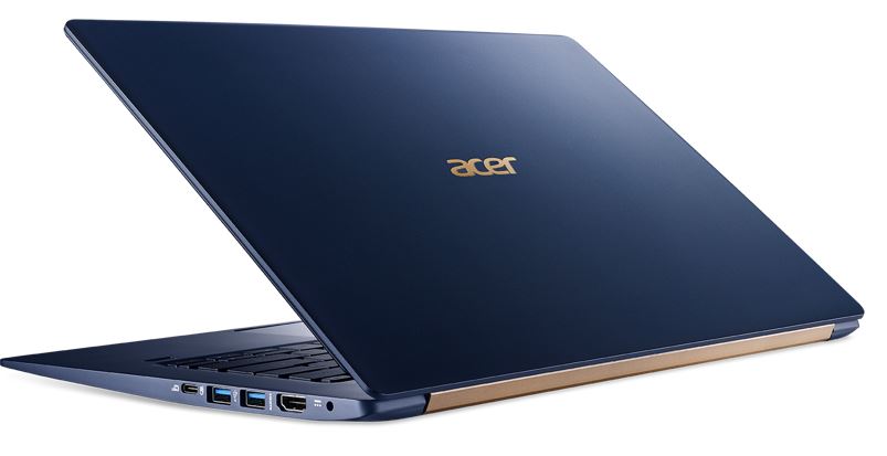 Acer Swift 5 royal blue color light laptop