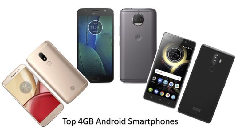 Best Top 4GB Android smartphones