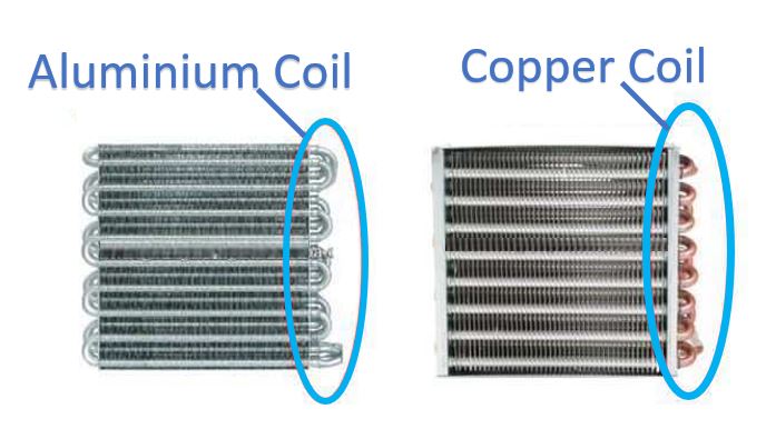Copper unit or aluminum unit