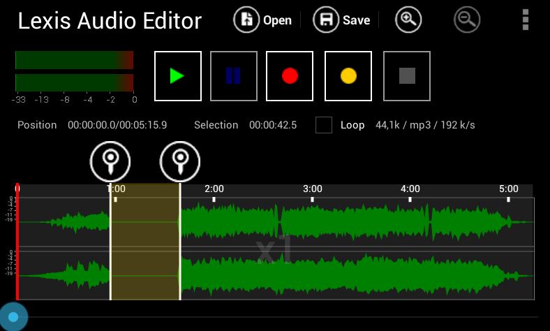 free audio editor app android