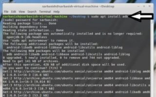 install adb from command line