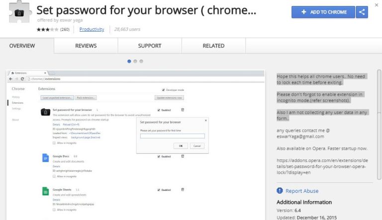 one password google chrome extension
