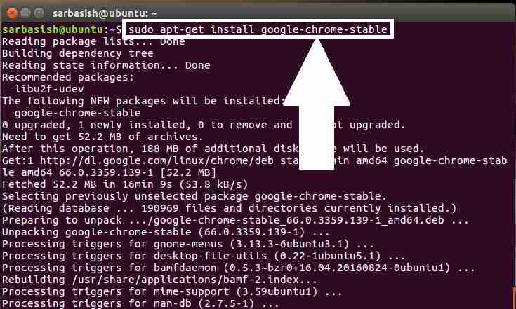 Install Google Chrome Ubuntu Command Line Gaiego