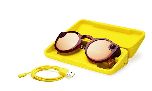 Second generation Snapchat Spectacles