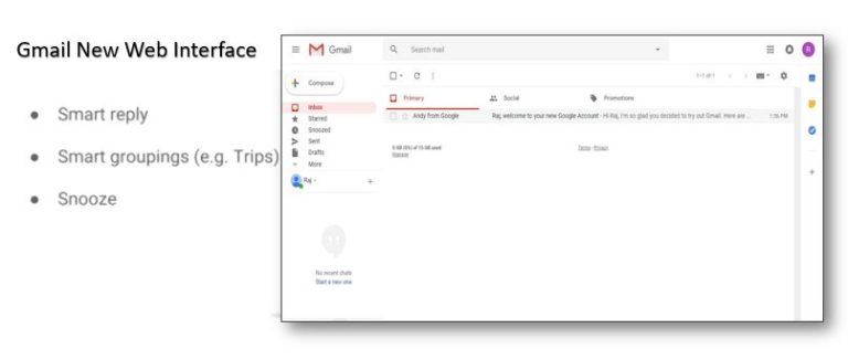 Top New Gmail web Interface features