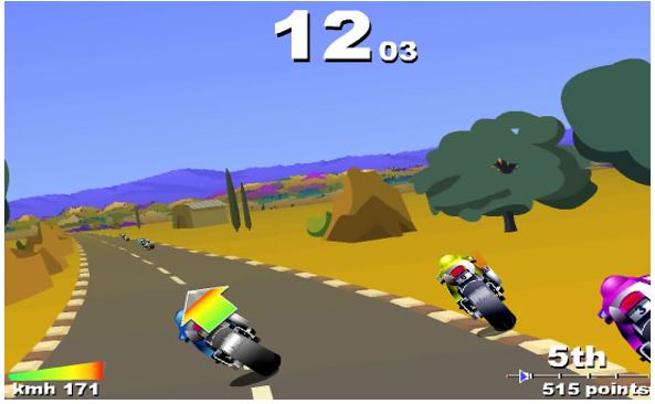  Turbo Spirit XT motocyle game for free online play