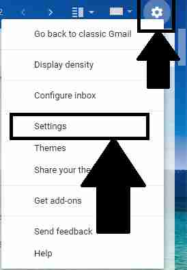 Settings to enable Gmail offline feature