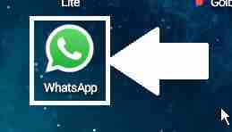  home screen whatsapp  