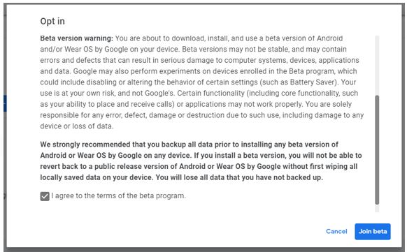 Android P beta installation on Google Pixel
