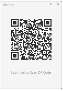 wechat login with email