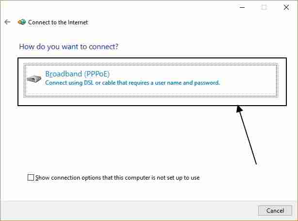 Broadband (PPPoE)