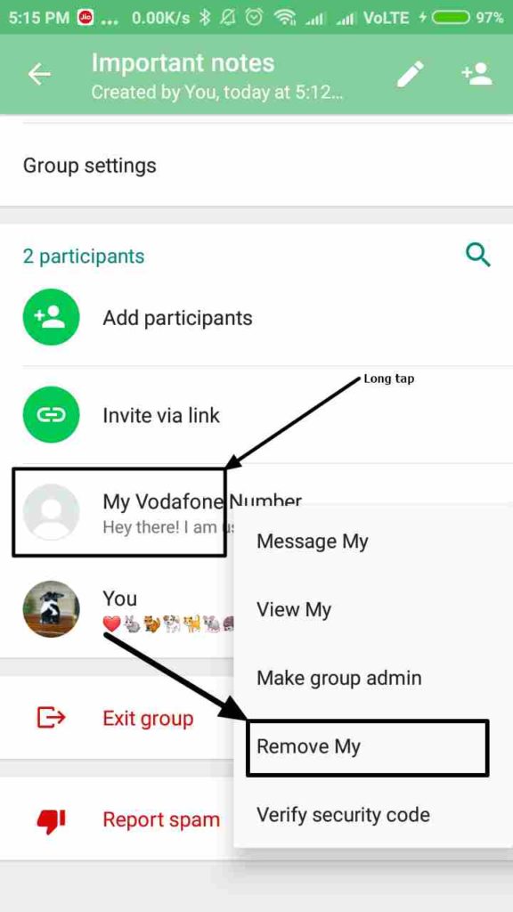 remove whatsapp group members