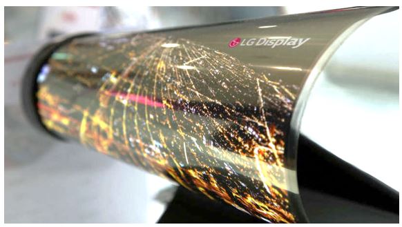 Display of Flexible OLED next-generation user interface