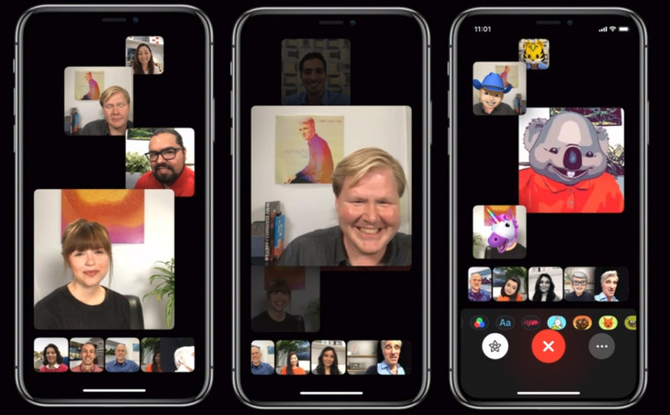 FaceTime adds multiplayer mode