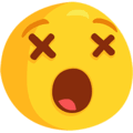 shock face emoji