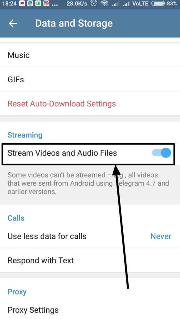 Stream Videos and Audio Files