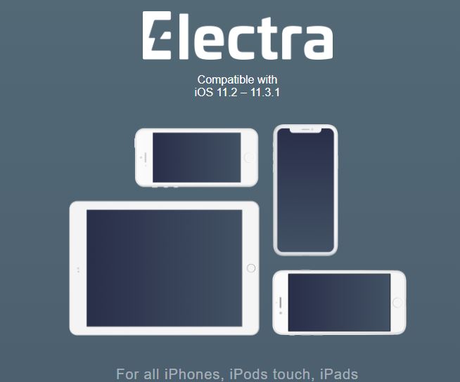 Electra 1.0.3 added iOS 11.4 jailbreak support for iPhone X 8 7