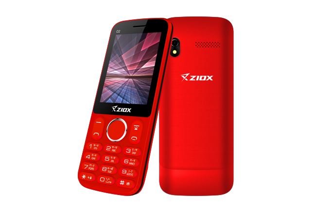 Ziox O2 feature mobile RED