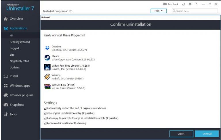 best uninstaller software for windows 10