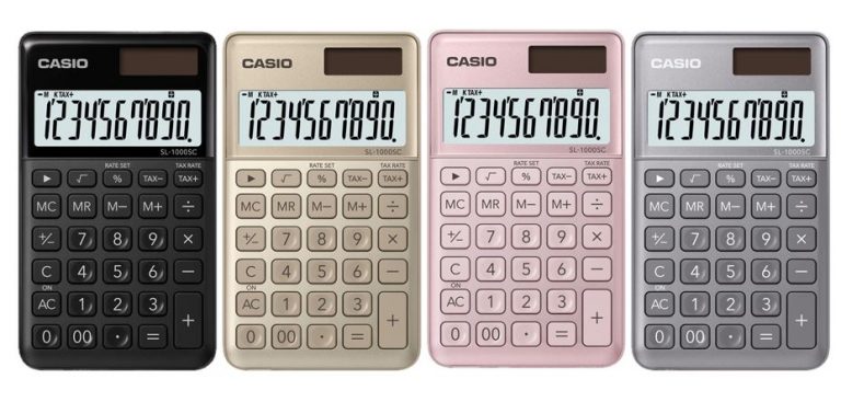 Casio ‘My Style’ series of Calculators