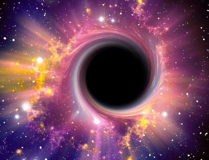Black hole will temporarily wake up the 