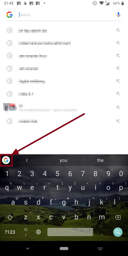 How to activate the floating mode on Google Keyboard or Gboard for seamless 1.