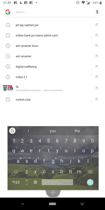 How to activate the floating mode on Google Keyboard or Gboard for seamless 6.