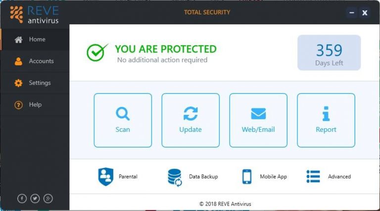 REVE Total security Antivirus software review