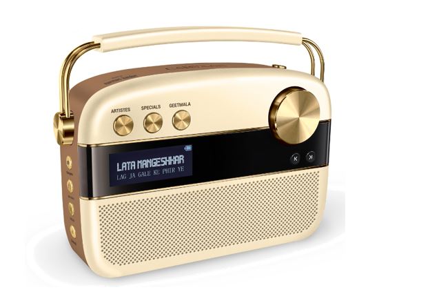 Saregama launches its Carvaan speaker in Gold touch