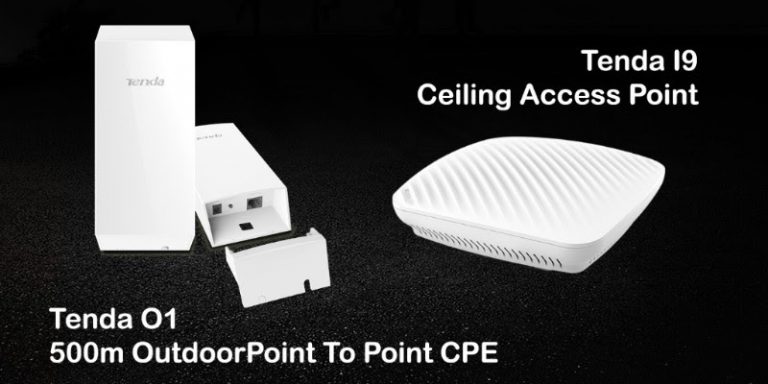 Tenda revealed CPE & Ceiling Access Point – Tenda O1 & I9 