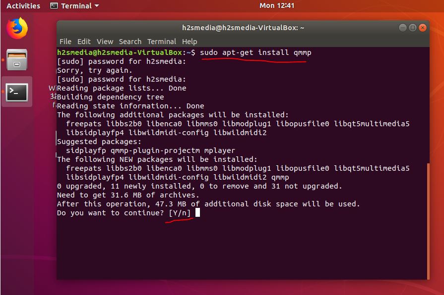 install Qmmp music player on Ubuntu