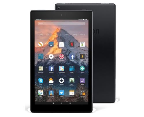 amazon fire hd 10 best tablet 2018