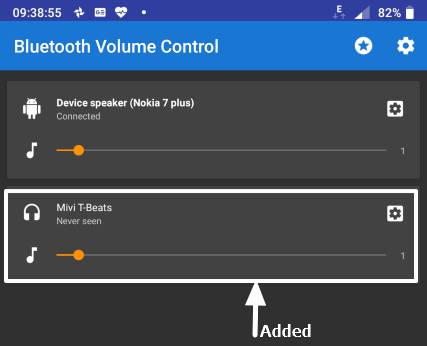 soundmate bluetooth volume control.app