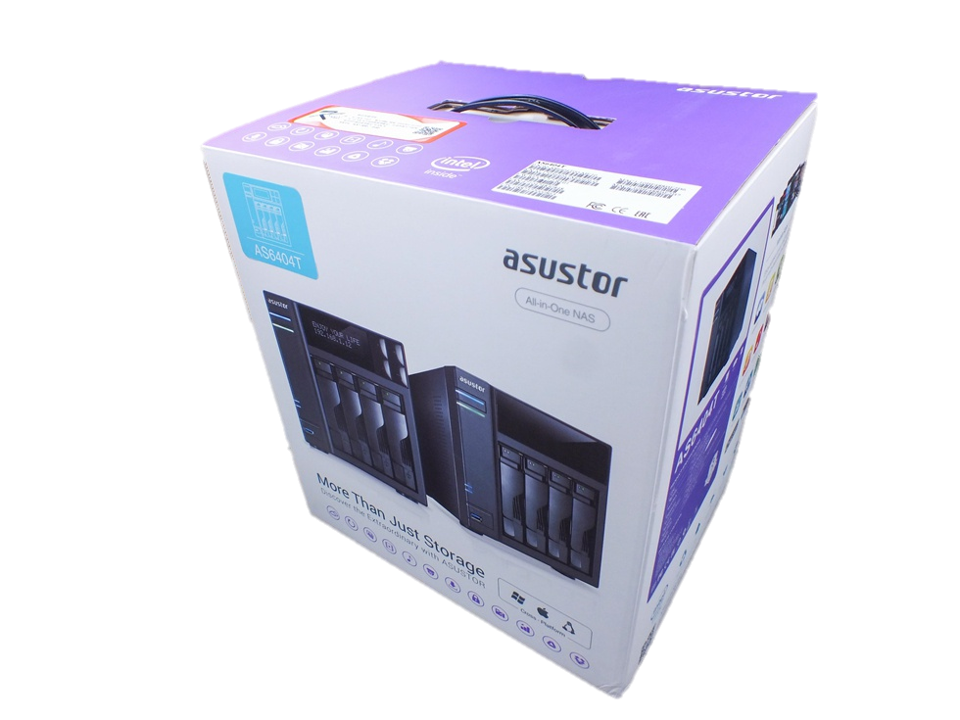 Asustor As6404t NAs packaging 2