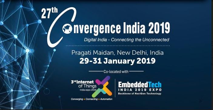 Convergence India 2019 Expo inaugurated by Shri. Suresh Prabhu, Minister of Commerce & Industry and Civil Aviation 
