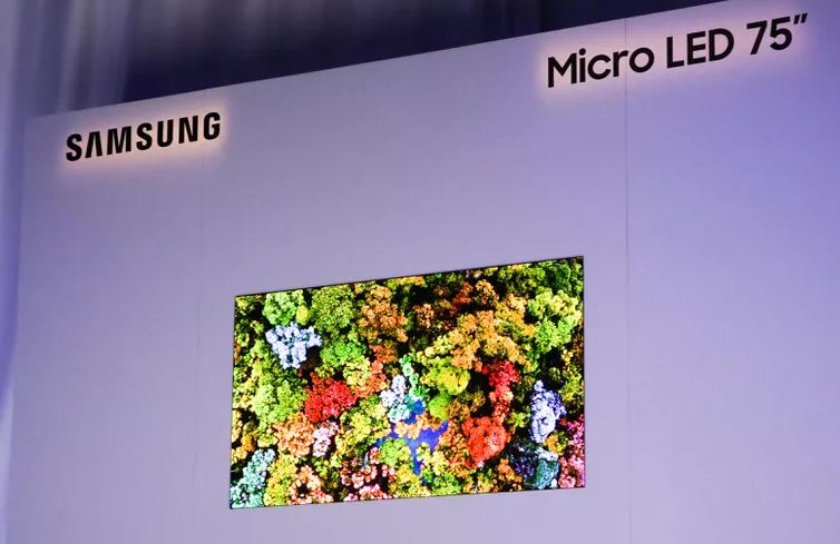 MicroLEd samsung Ces2019