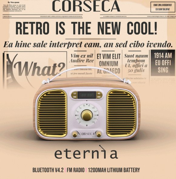 Corseca eternia Bluetooth Speakers