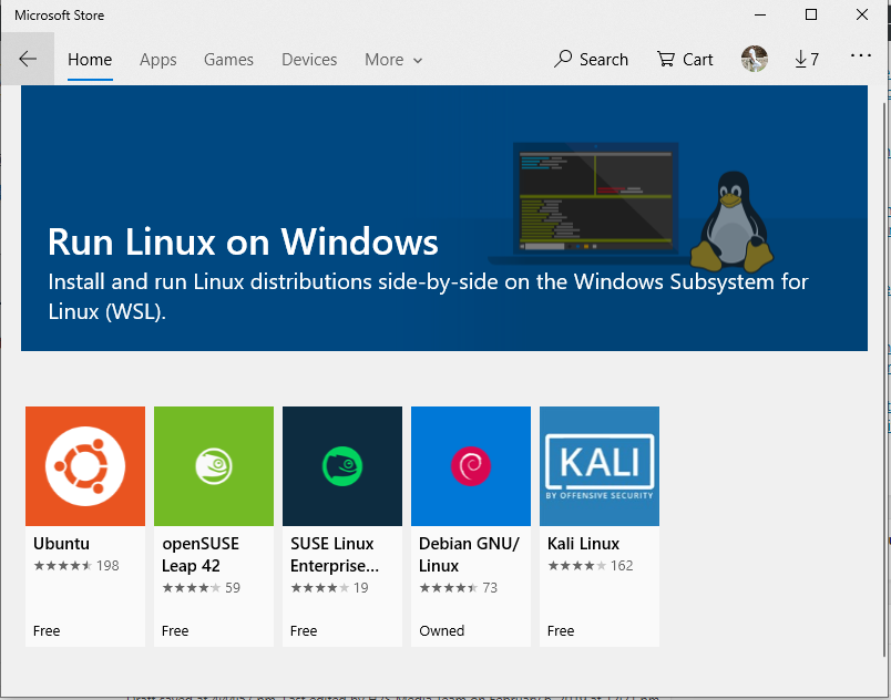 Linux apps for windows