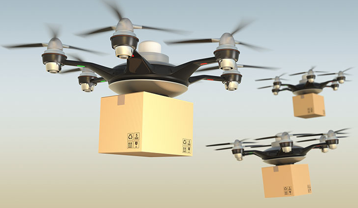 Delivery drones IOT examples